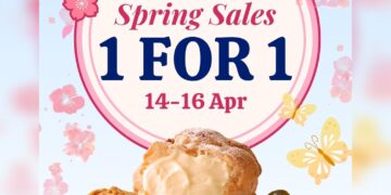 Beard Papa's - 1 FOR 1 Deal - Singapore Promo