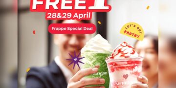 Kenangan Coffee - Buy 1 FREE 1 Frappe - Singapore Promo