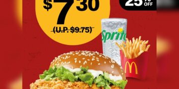 McDonald's - 25% OFF McSpicy Meal - Singapore Promo