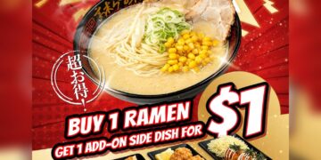 Takagi Ramen - $1 Side Dish - Singapore Promo