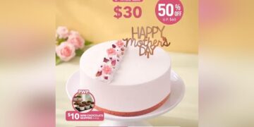 The Coffee Bean & Tea Leaf - 50% OFF on Lychee Rose Cake - Singapore Promo