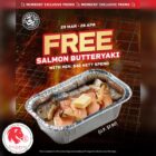 Yakiniku Like - FREE Salmon Butteryaki - Singapore Promo