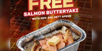 Yakiniku Like - FREE Salmon Butteryaki - Singapore Promo