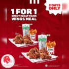 KFC - 1-FOR-1 Smoky Kecap Manis Wings Meal - Singapore Promo