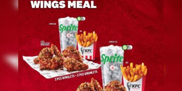 KFC - 1-FOR-1 Smoky Kecap Manis Wings Meal - Singapore Promo