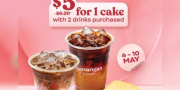 Kenangan Coffee - $5 Slice Cake - Singapore Promo