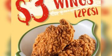 Pastamania - $3 2Pcs Chicken Wings - Singapore Promo
