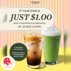 Starbucks - $1 Second Venti Drink - Singapore Promo