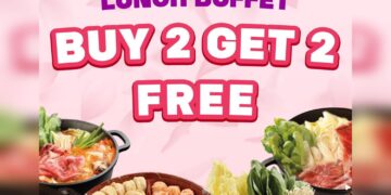 Suki-Ya - Buy 2 Get 2 FREE Lunch Buffet - Singapore Promo