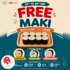 Sushi Express - FREE Maki - Singapore Promo