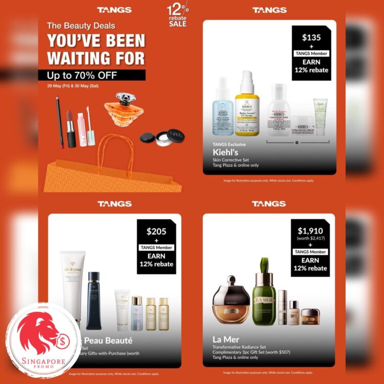 TANGS - Up To 70% OFF Beauty Deals - Singapore Promo