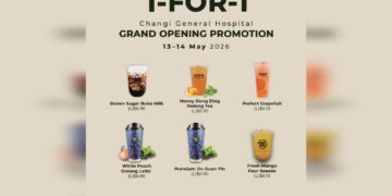 The Whale Tea - 1-FOR-1 Grand Opening Special - Singapore Promo