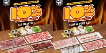 Yakiniku Like - 10% OFF Set for 2 Pax - Singapore Promo