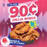 Jinjja Chicken - $0.90 Jinjja Wings - Singapore Promo