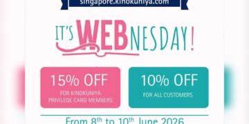 Kinokuniya - 15% OFF On The Kinokuniya Webstore - Singapore Promo