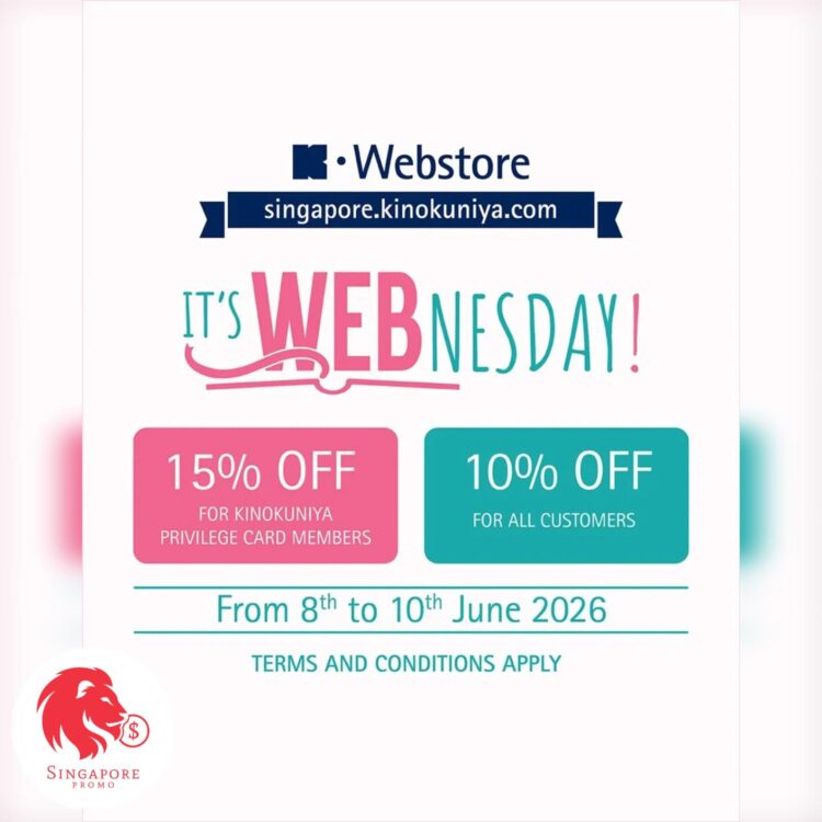 Kinokuniya - 15% OFF On The Kinokuniya Webstore - Singapore Promo