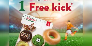 Krispy Kreme - Buy 5 FREE 1 World Cup Special - Singapore Promo