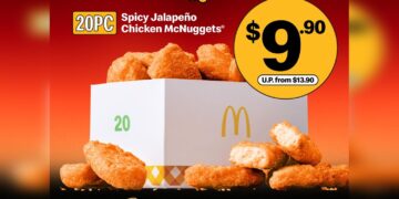 McDonald's - 20pc Spicy Jalapeno McNuggets for $9.90 - Singapore Promo