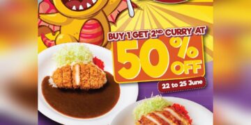 Monster Planet - Buy 1 Get 2nd Curry at 50% OFF - Singapore Promo