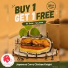 Mr Onigiri - Buy 1 Get 1 FREE Japanese Curry Onigiri - Singapore Promo