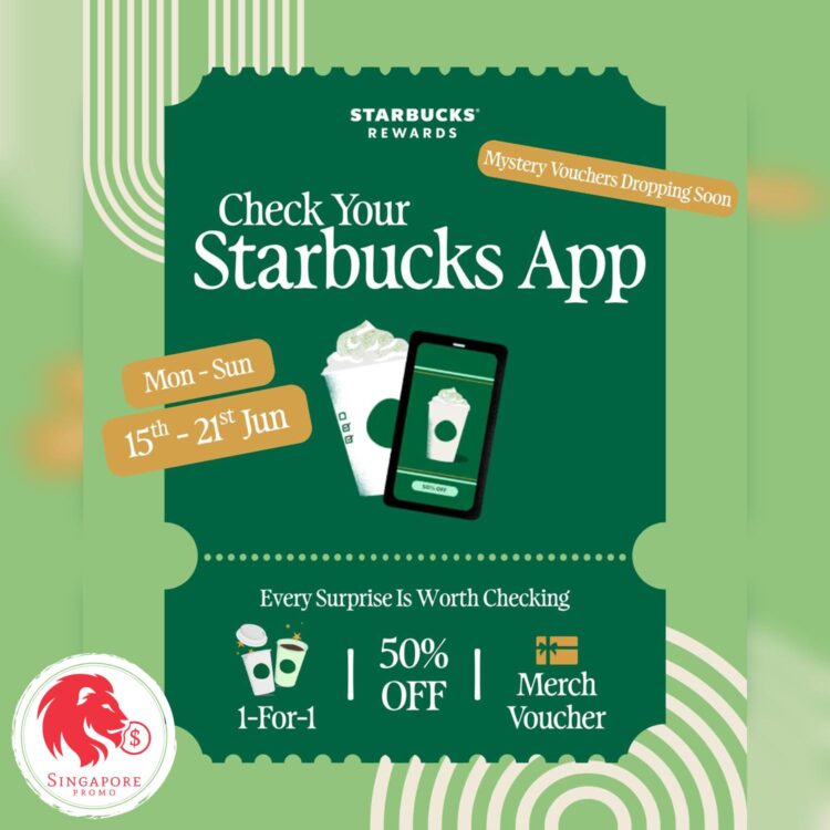 Starbucks - Up To 50% OFF Starbucks - Singapore Promo