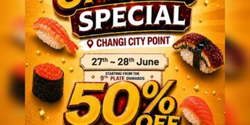 Sushi Express - 50% OFF 9th Plate Onwards - Singapore Promo