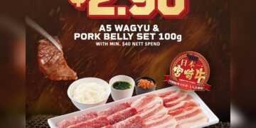 Yakiniku Like - $2.90 Wagyu & Pork Belly Set - Singapore Promo