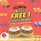 rrooll - Buy 1 Get 1 FREE Classic Cinnamon Roll - Singapore Promo
