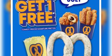 Auntie Anne's - Buy 3 Get 1 Free Auntie Anne's - Singapore Promo