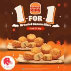 Burger King - 1-FOR-1 Breaded Banana Bites - Singapore Promo