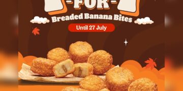 Burger King - 1-FOR-1 Breaded Banana Bites - Singapore Promo