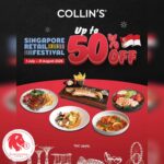 COLLIN'S - Up To 50% OFF Singapore Retail Festival - Singapore Promo
