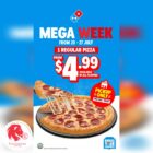 Domino's Pizza - $4.99 Regular Pizza - Singapore Promo