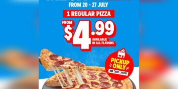 Domino's Pizza - $4.99 Regular Pizza - Singapore Promo