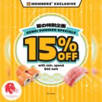 Genki Sushi - 15% OFF Genki Members - Singapore Promo