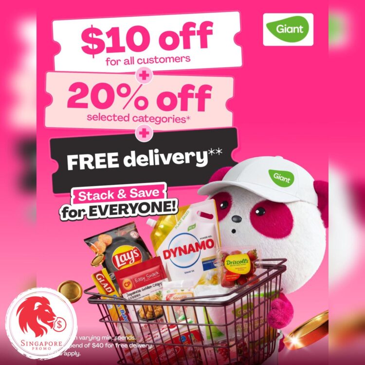 Giant - $10 OFF On Foodpanda - Singapore Promo