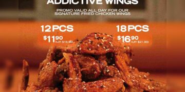 Jinjja Kitchen - $5 OFF The Most Addictive Wings - Singapore Promo