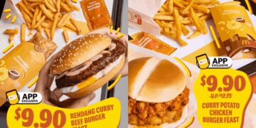 McDonald's - $9.90 Rendang Curry Beef Burger - Singapore Promo