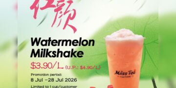 Miss Tea - $3.90 Watermelon Milkshake - Singapore Promo