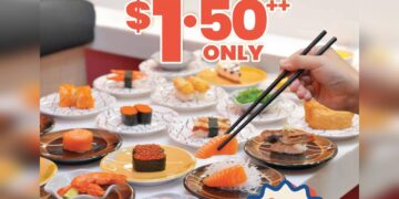 Sushi Express - All Plates At Just $1.50++ - Singapore Promo