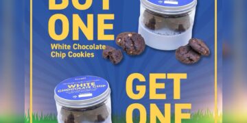 rrooll - Buy 1 FREE 1 White Chocolate Chip Cookies - Singapore Promo