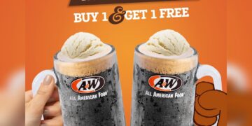 A&W - 1-FOR-1 Root Beer Floats - Singapore Promo