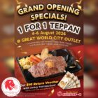 Bari Bari Steak - 1-FOR-1 Teppan - Singapore Promo