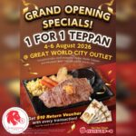 Bari Bari Steak - 1-FOR-1 Teppan - Singapore Promo