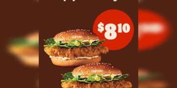 Burger King - 1-FOR-1 Spicy Chicken King - Singapore Promo