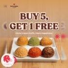Kenangan Coffee - Buy 5 Cream Puffs Get 1 FREE - Singapore Promo