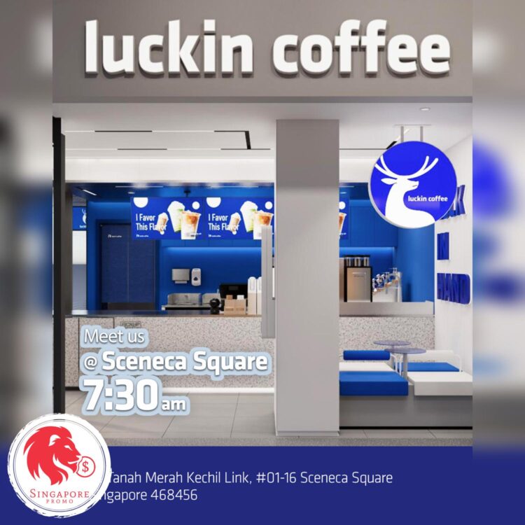 Luckin coffee - 1 FOR 1 Drinks - Singapore Promo