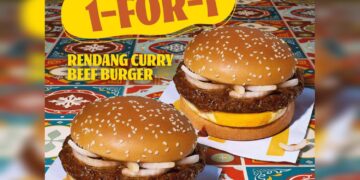 McDonald's - 1-FOR-1 Rendang Curry Beef Burger - Singapore Promo