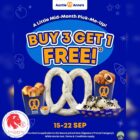 Auntie Anne's - Buy 3 Get 1 FREE Auntie Anne's - Singapore Promo
