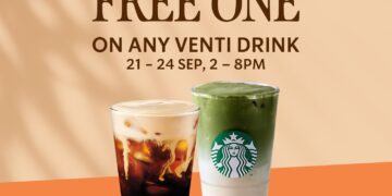 Starbucks - Buy One Get One FREE Venti - Singapore Promo